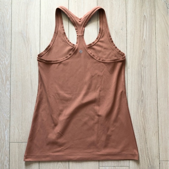 Lululemon Racerback Running Tank Top in Burnt Orange - Picture 1 of 8